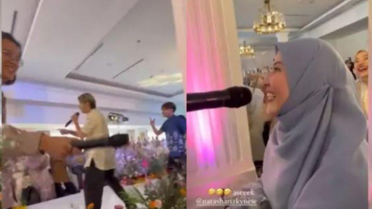 Momen Bisma Karisma mengajak Natasha Rizky untuk menyanyikan lagu SMASH, 