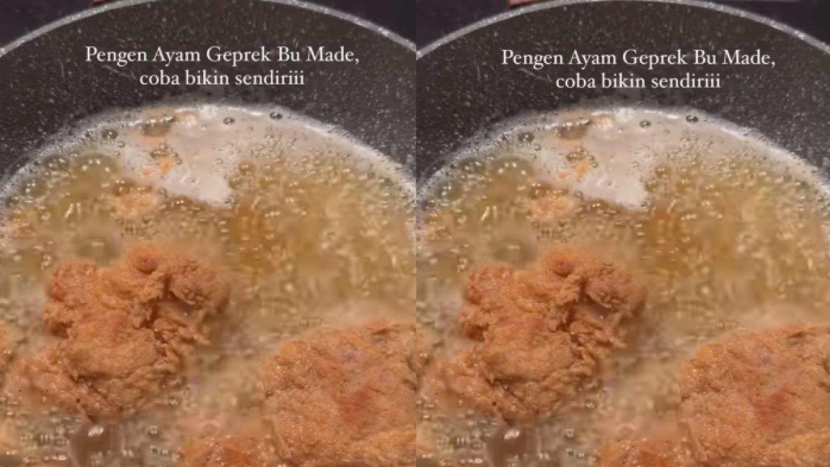 Momen Kaesang Pangarep Bantu Bikin Ayam Geprek Sendiri saat Istri Ngidam
