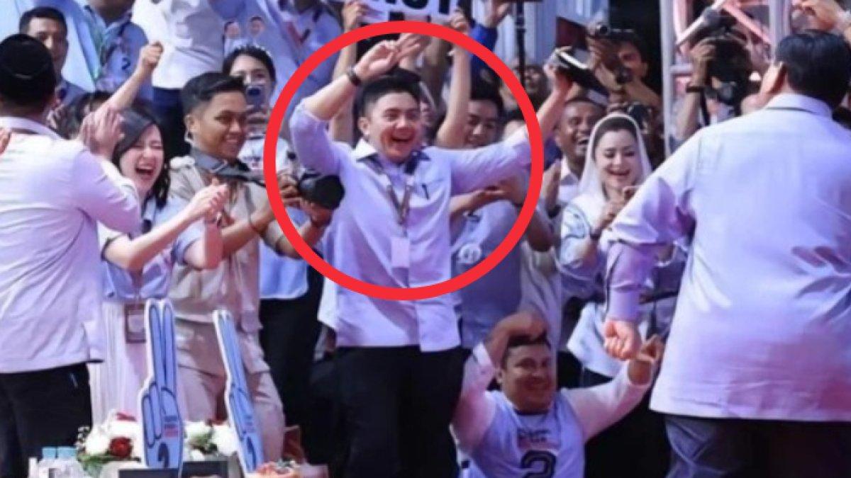 Momen Mayor Teddy ikut berjoget gemoy bersama simpatisan