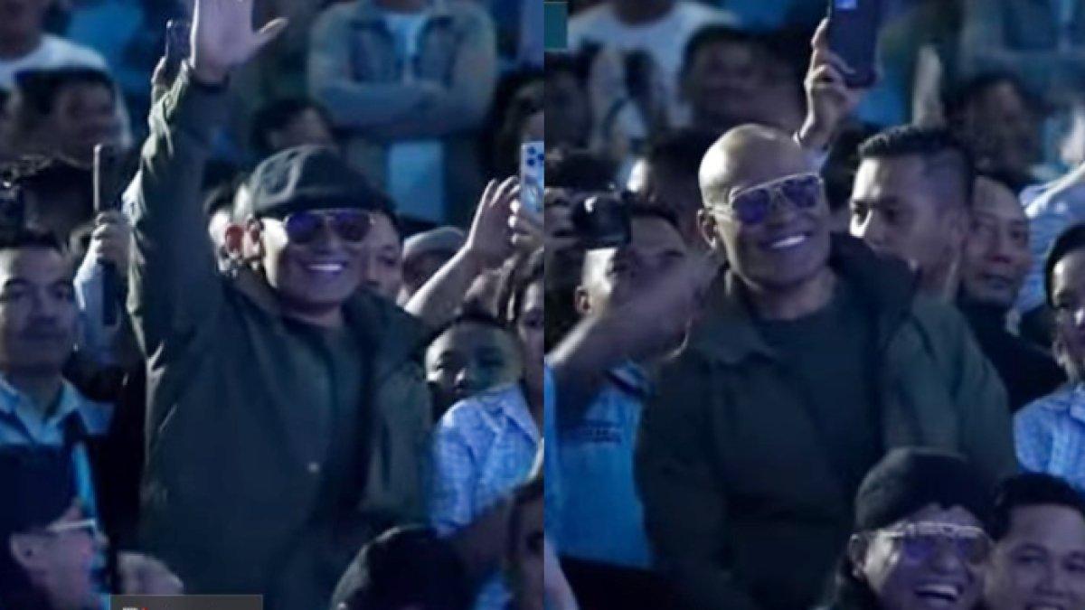 Momen Prabowo minta Deddy Corbuzier lepas topi