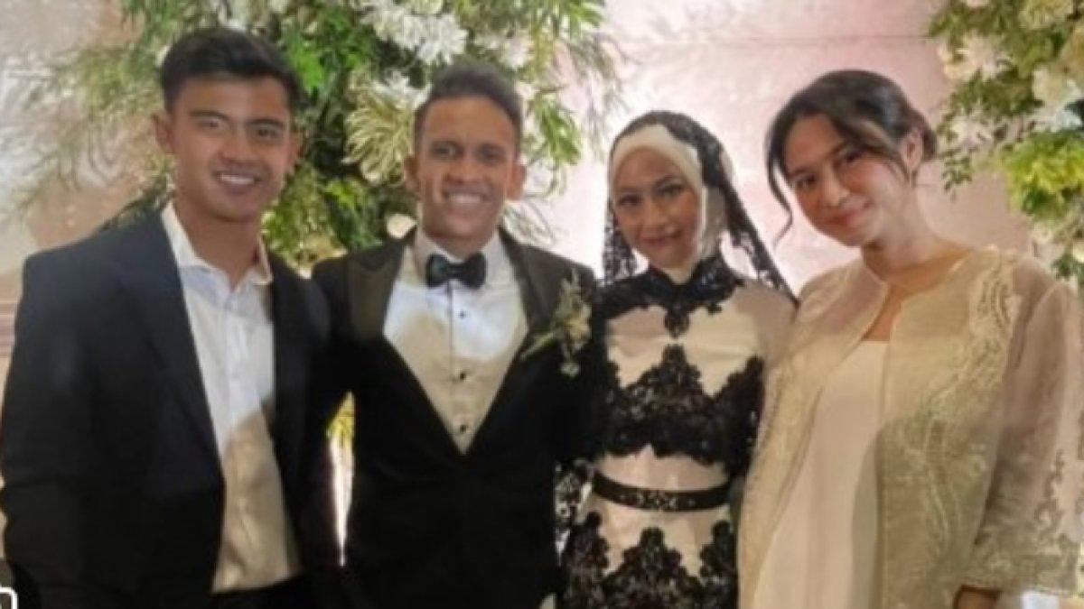Momen Pratama Arhan hadiri pernikahan Adiba Khanza dan Egy Maulana