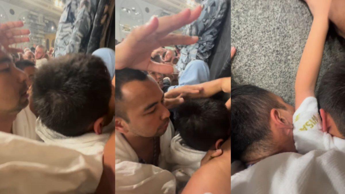 Momen Raffi Ahmad dan Rafathar berhasil mencium multazam