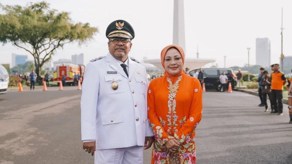 RANO KARNO DILANTIK - Momen Rano Karno dilantik sebagai wakil gubernur DKI Jakarta mendampingi Pramono Anung yang menjabat sebagai gubernur.