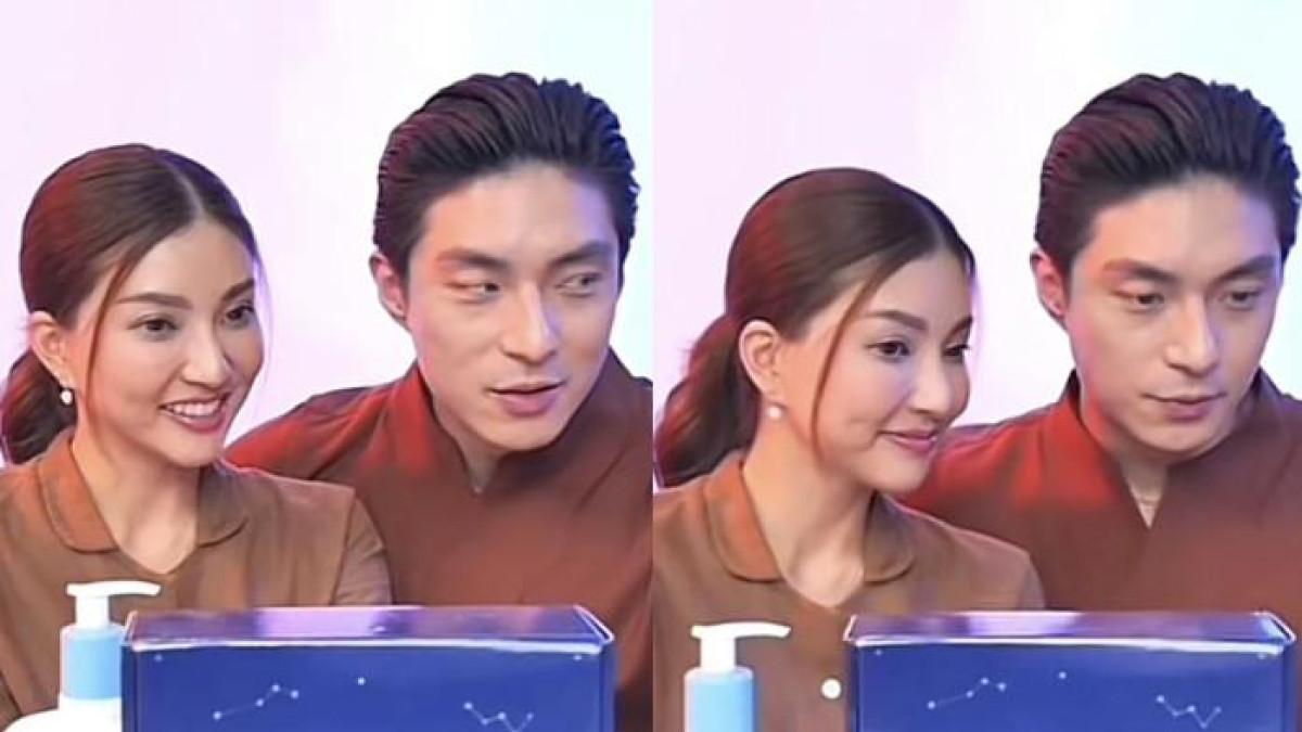 TAK SADAR LIVE - Momen artis Sarwendah dan Giorgio Antonio selfie bareng tuai sorotan didapture (18/7/2025). Janda Ruben Onsu berpose mepet.