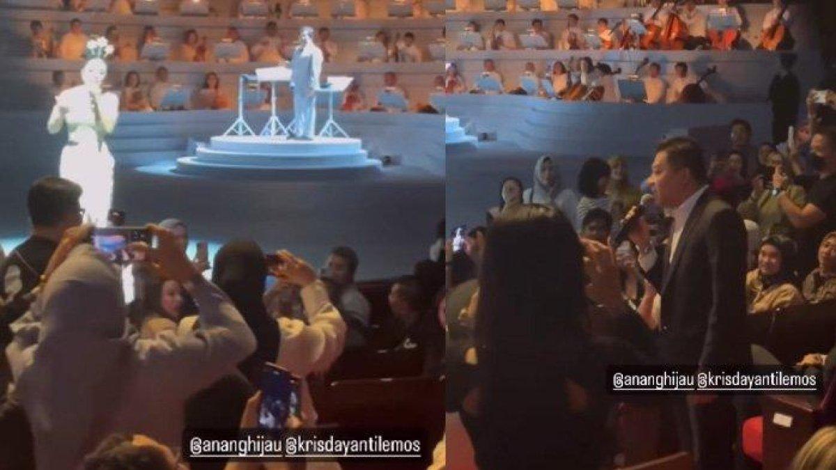 Momen duet Krisdayanti dan Anang Hermansyah di panggung tadi malam, Sabtu (6/8/2023) bikin heboh. Respon Raul Lemos jadi sorotan