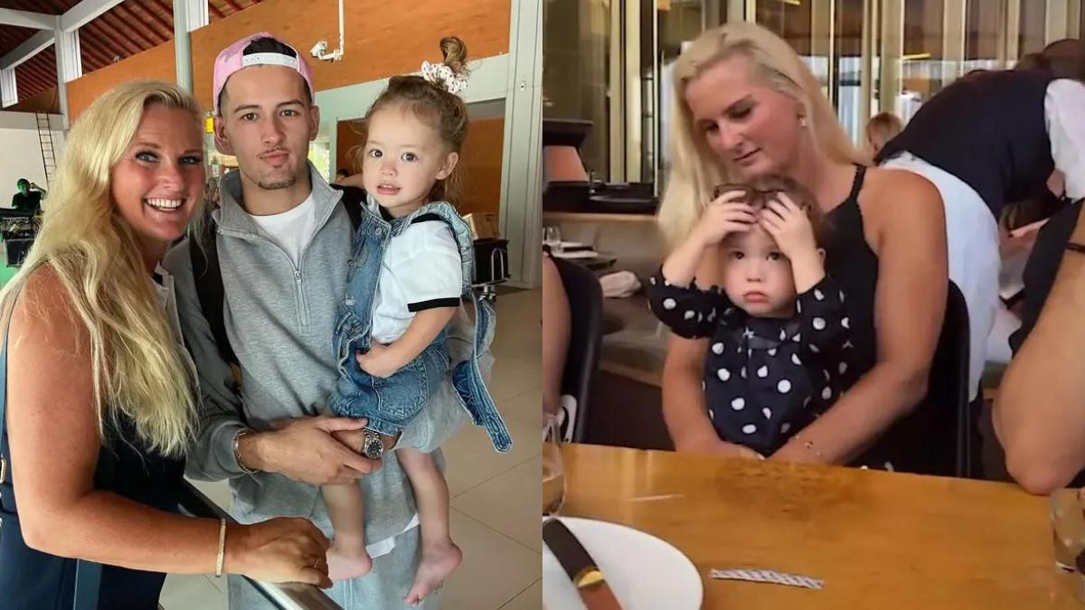 Momen kebersamaan ibunda Justin Hubner dengan anak Jennifer Coppen, Kamari.