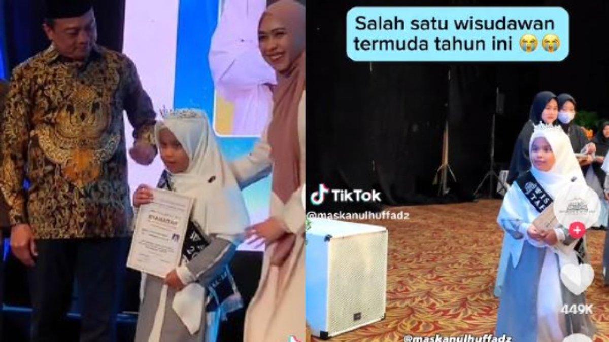 Momen saat Syahadah menerima ijazah keluluasan