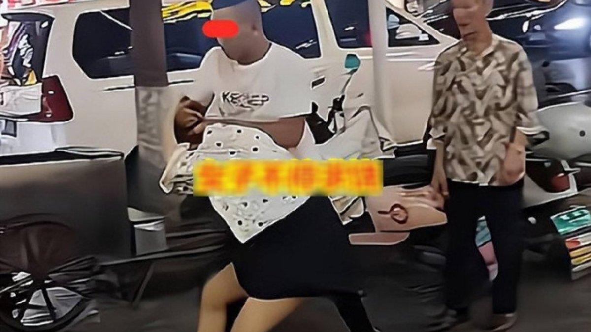 Momen suami seret istrinya dari tempat judi