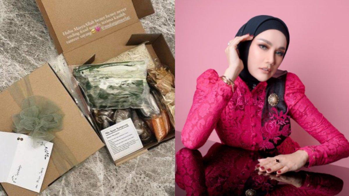 Mulan Jameela mengirimi makanan untuk Syifa Hadju