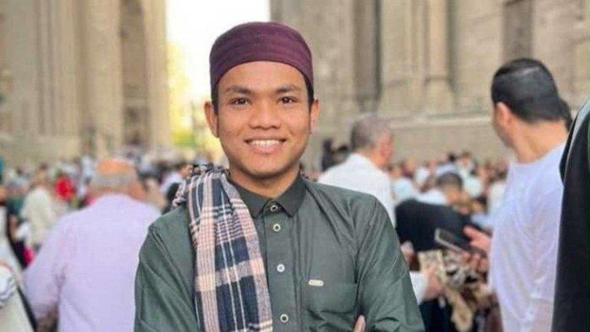 Potret Mulia Nata, mahasiswa asal Nagan Raya, Aceh, semasa hidupnya di Kairo, Mesir.