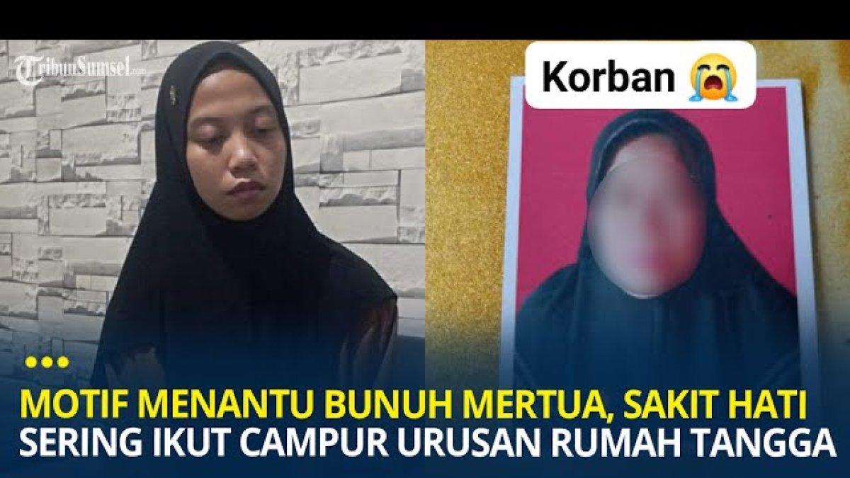 ND menjadi dalang pembunuhan ibu mertuanya, M di Kendari, Sulawesi Tenggara. Ia habisi nyawa ibu mertua karena muak korban ikut campur rumah tangganya