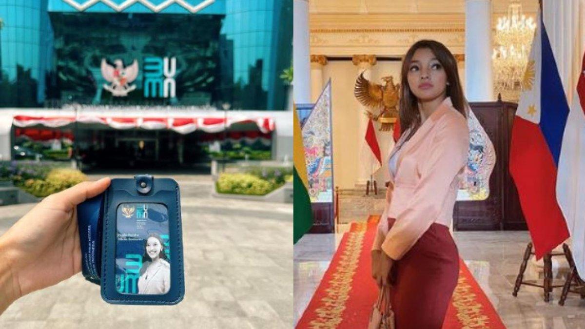 Nadia Ayesha Mieke Soekarno bekerja jadi pegawai BUMN