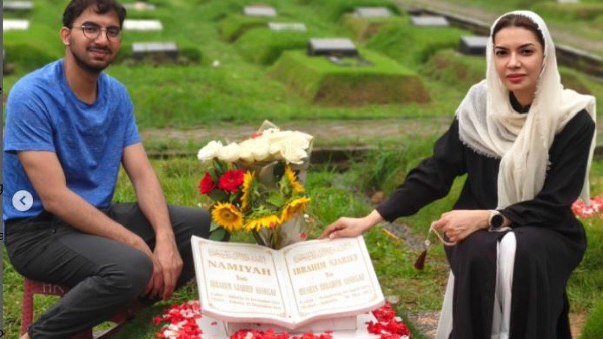 KONDISI NAJWA SHIHAB DITINGGAL SUAMI - Memperingati 40 hari kepergian sang suami tercinta, Ibrahim Sjarief Assegaf, Najwa Shihab menggelar pengajian tahlilan yang berlangsung dalam suasana haru dan penuh doa.