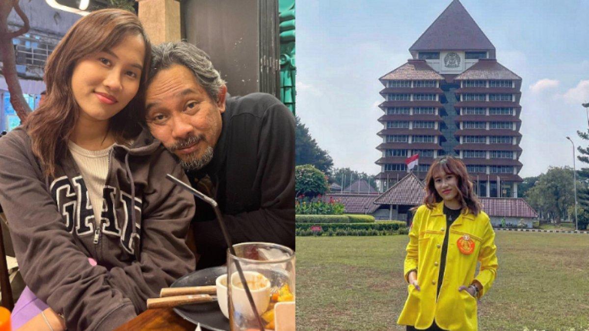 Naldia anak Makki bassist band Ungu berhasil kuliah di Universitas Indonesia