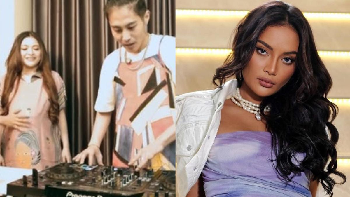 KONTEN DASTER HAMIL - Bikin konten daster hamil bareng Nathalie Holscher, DJ Panda akui parodikan kehamilan Erika Carlina.