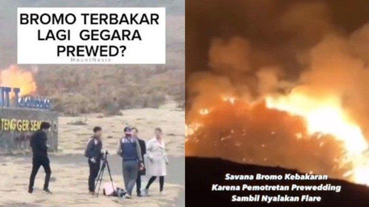 Nasib enam orang yang nyalakan flare