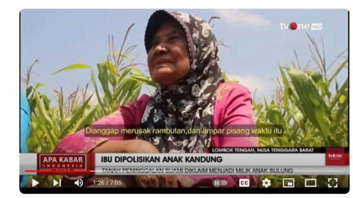Nasib ibu dipolisikan anak kandungnya di Lomok, NTB