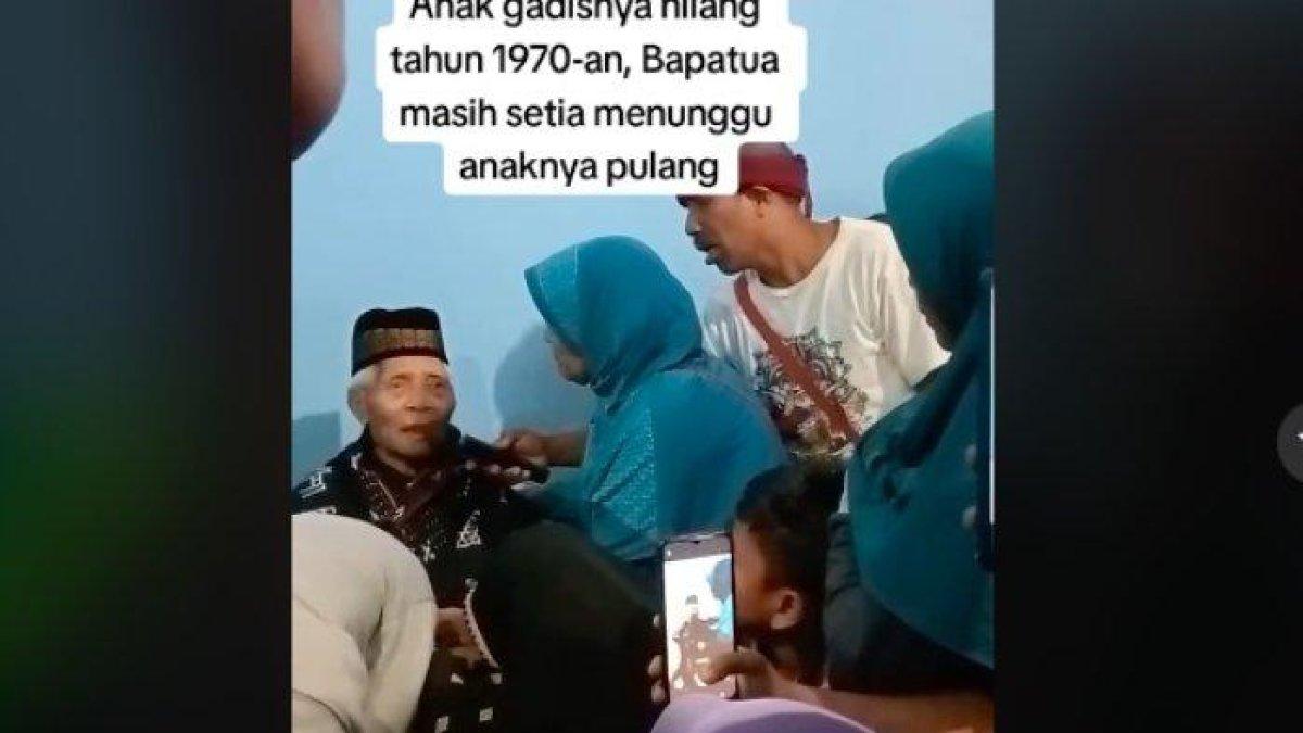 Nenek Nela bertemu kembali dengan ayah dan keluarganya.