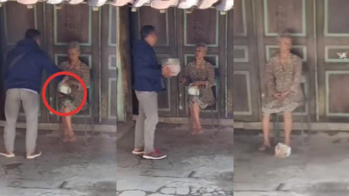 Viral nenek-nenek diduga diprank diberi bantuan dus besar, seusai difoto diganti jadi kresek kecil