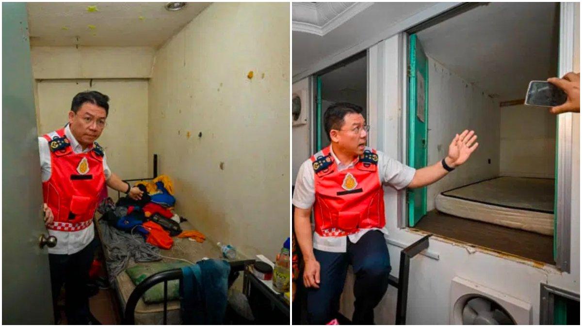 Nga Kor Ming menemukan ruko indekos kapsul seperti kamar mayat.