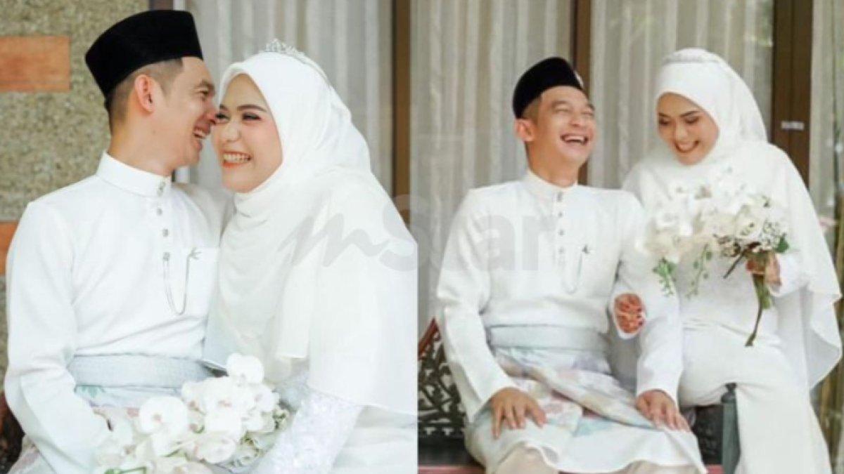 Nina dan Shahron resmi menikah pada 8 September 2023.