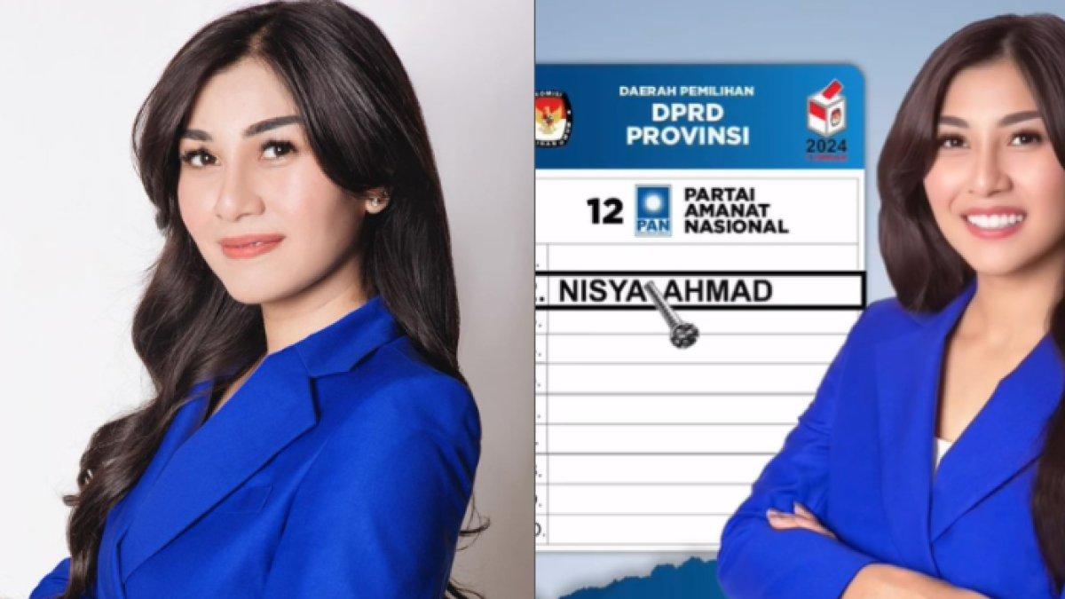Nisya Ahmad maju sebagai calon legislatif pada Pemilu 2024.