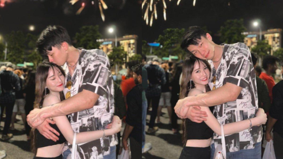 Nita Vior dan Vincent Rivaldi Kosasih nikmati malam pergantian tahun bersama