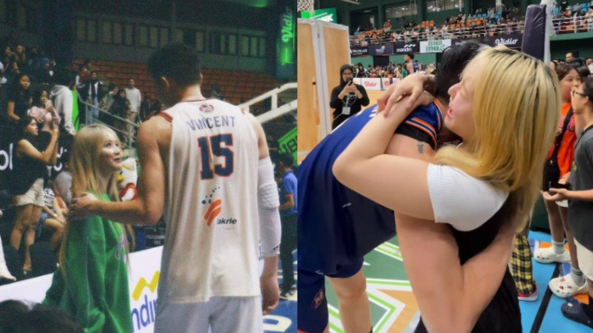 Nita Vior sering nonton Vincent Rivaldi Kosasih tanding basket