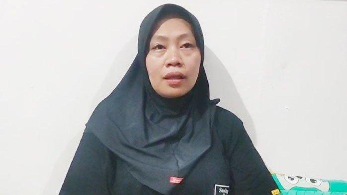Novita Husain, istri Brigadir Ridhal Ali Tomi