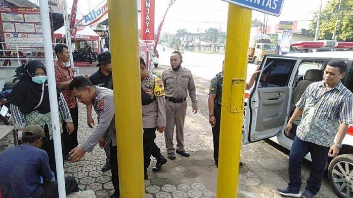 (ODGJ) yang berada di trafic light Taman Kota Sumpiuh