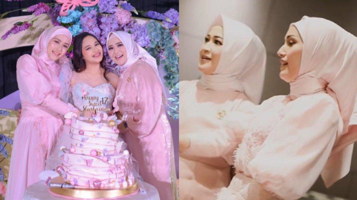 Okie Agustina dan Adelia Pasha rayakan ulang tahun Shakiena