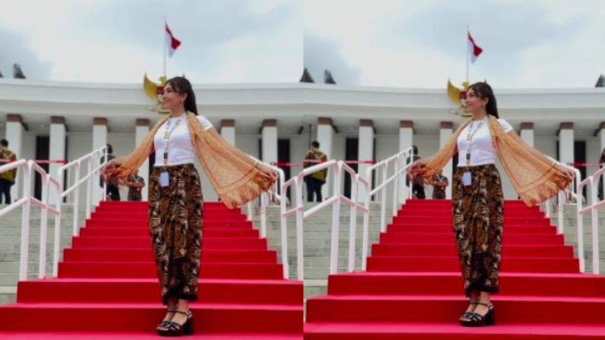 Olivia Pardede juga menjadi salah satu pengisi acara di momen upacara Kemerdekaan RI di IKN