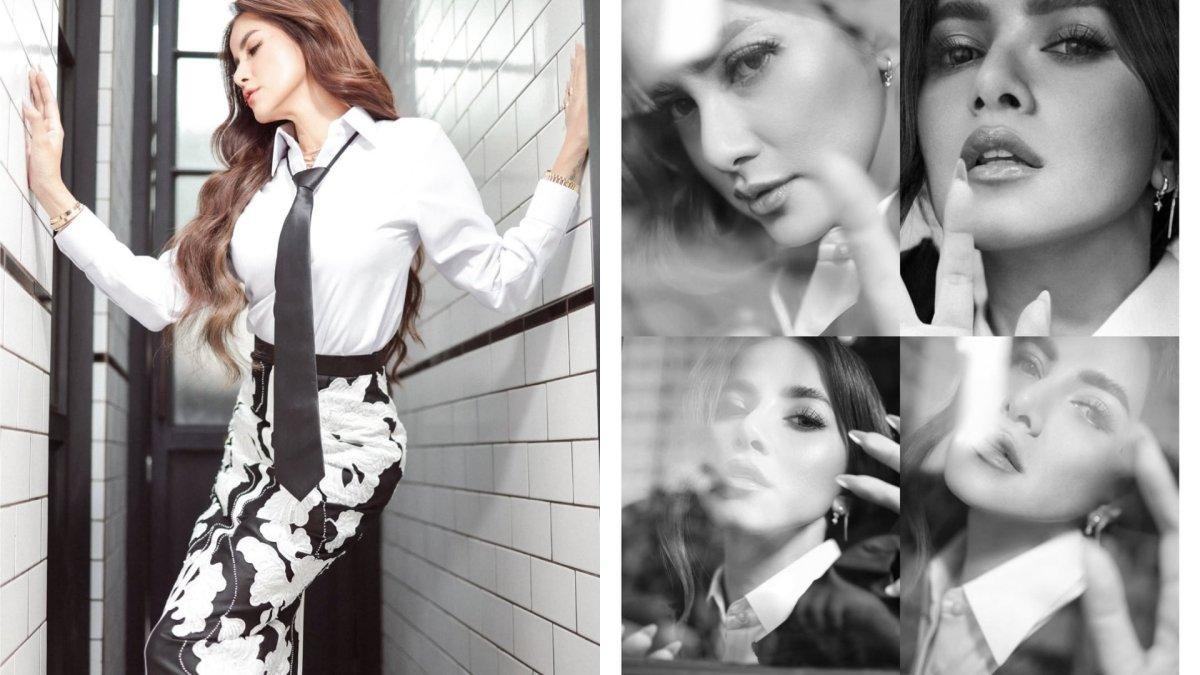 Olla Ramlan jalani pemotretan setelah lepas hijab.