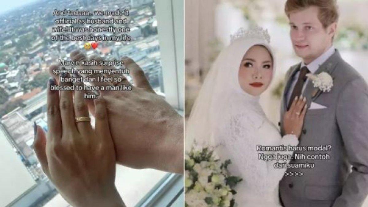 Pada 2021 Marvin dan Andita resmi menjadi pasangan suami istri.