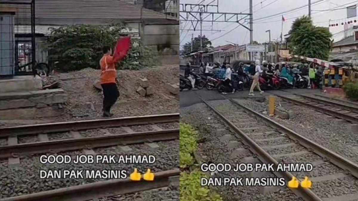 Pak Ahmad berikan donasi yang diterima pada anak yatim.