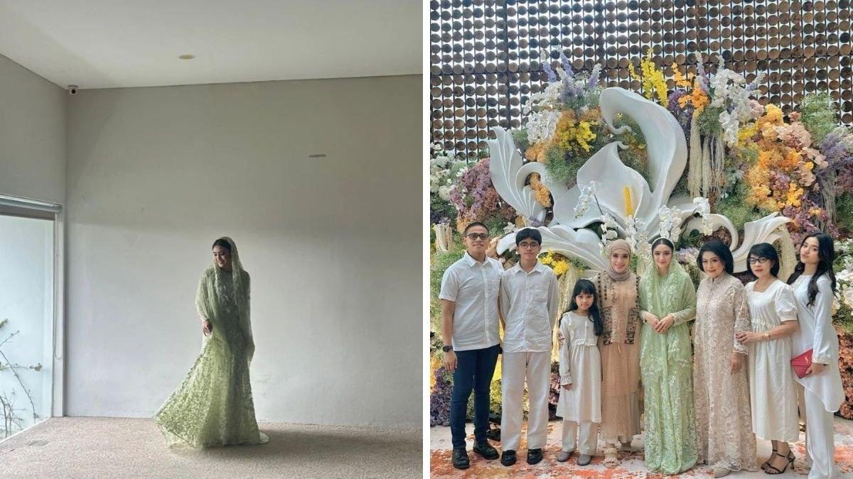 Para tamu turut mendoakan Febby dan Drajad