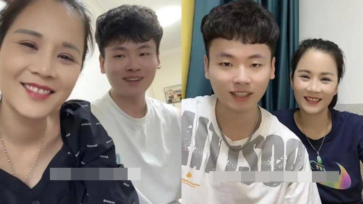 Pasangan Tinh Tinh dan Tran dari China beda usia 17 tahun.