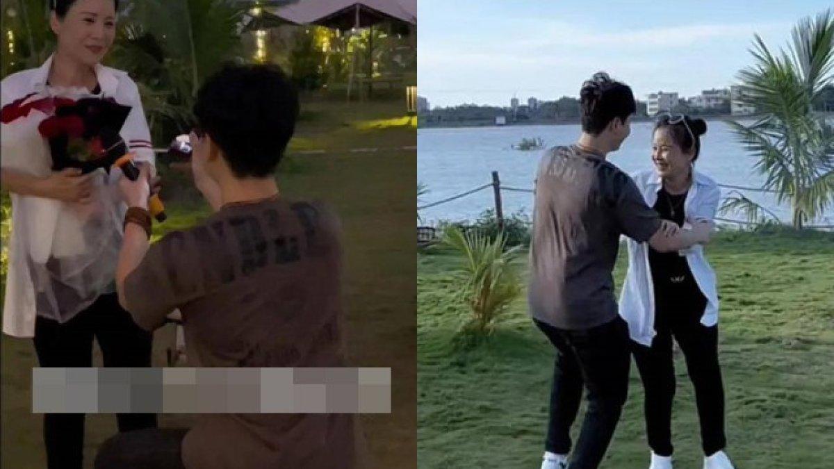 Pasangan beda usia 16 tahun dari China, Tinh Tinh dan Tran, kisah bak Kevin dan Mariana.