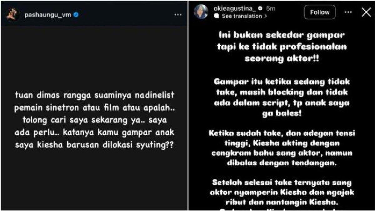 EMOSI PASHA UNGU - Pasha Ungu secara terbuka menyampaikan kemarahannya terhadap aktor Dimas Anggara, suami dari Nadine Chandrawinata.