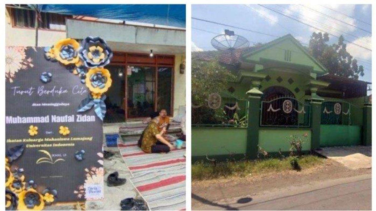 Pemakaman mahasiswa UI Muhammad Naufal Zidan (19) yang dibunuh seniornya.