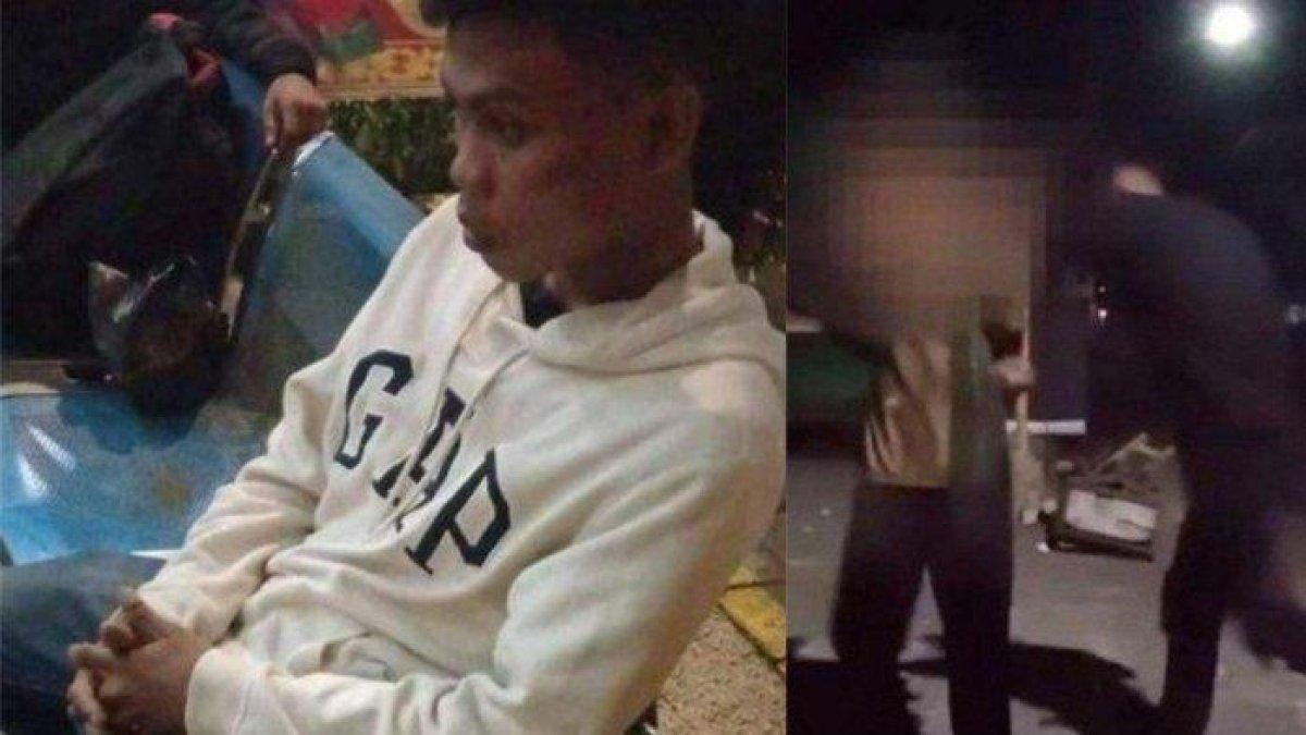 Pemuda yang viral tinju orang dengan gangguan jiwa (ODGJ) berhasil ditangkap polisi.