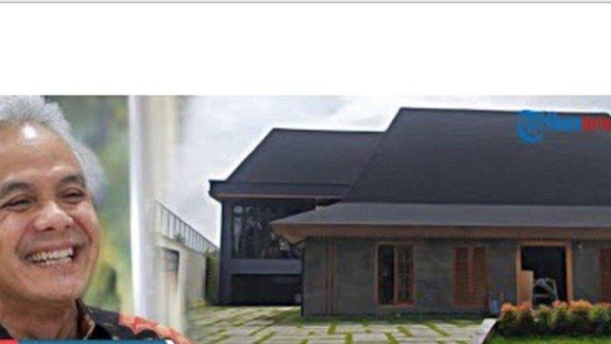 Penampakan Rumah Baru Ganjar Pranowo