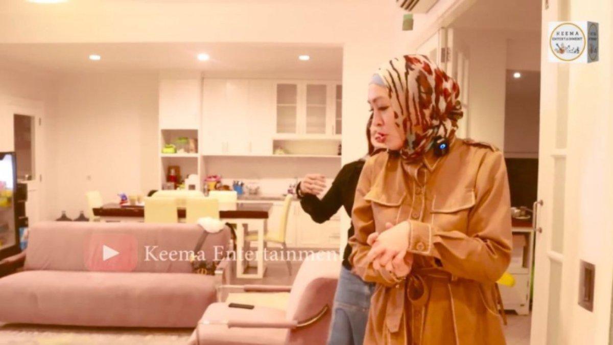 Penampakan dalam rumah Aaliyah Massaid