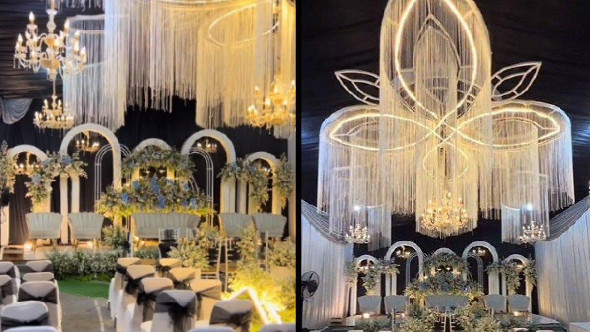 Penampakan kebun singkong yang berubah jadi ballroom mewah