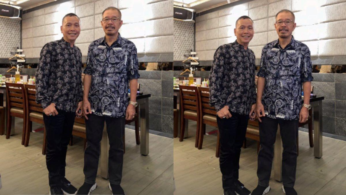 Penampilan Abdul Rozak ternyata serasi dengan calon besan