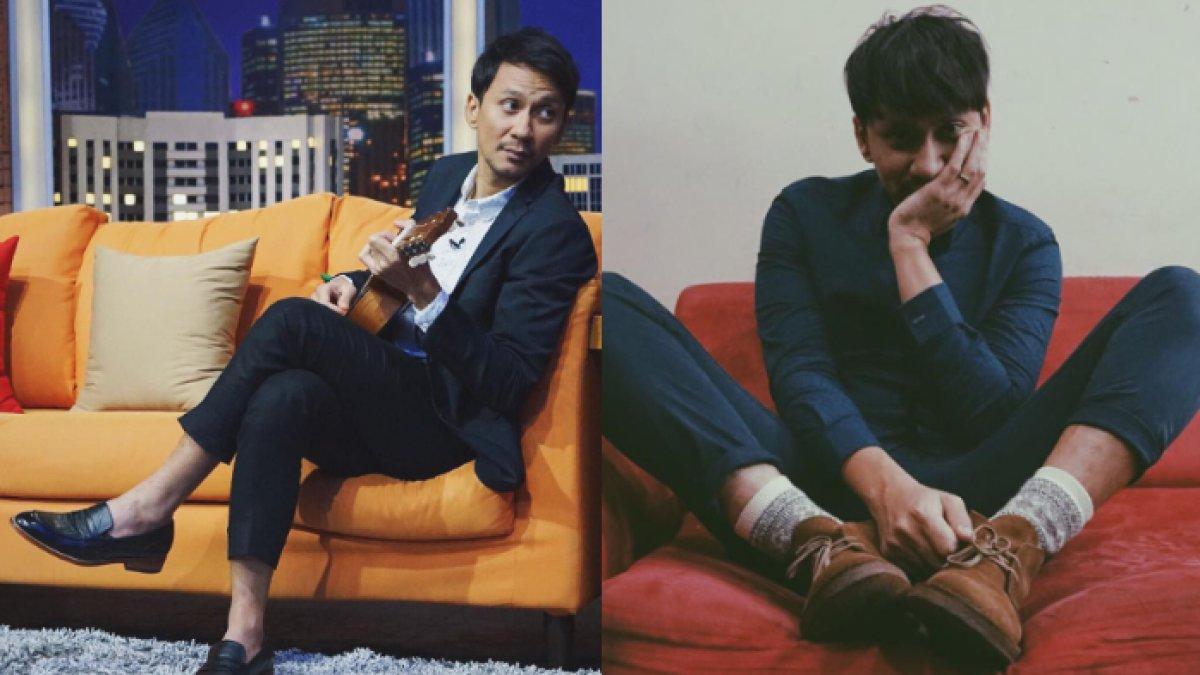 Penampilan Vincent Rompies ketika jadi host