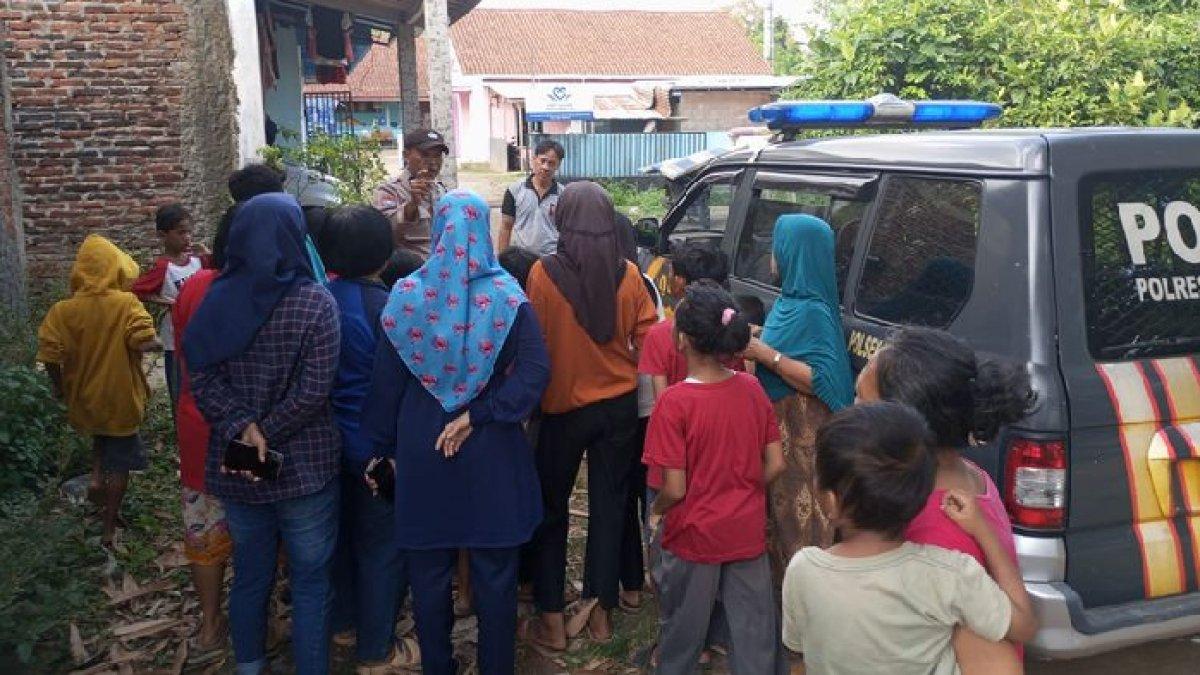 Lokasi penemuan bayi di Kelurahan Mersi, Purwokerto, Kabupaten Banyumas, Jawa Tengah, Minggu (17/12/2023).