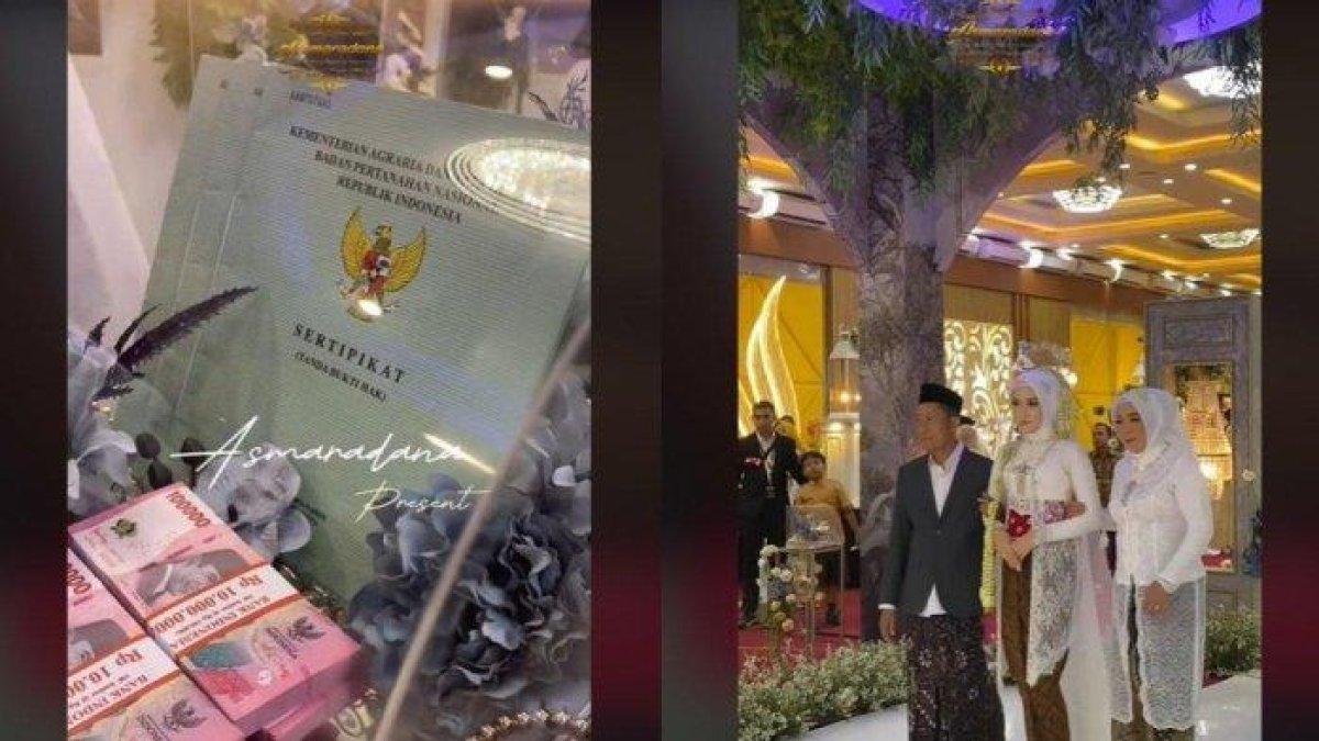 Pengantin pria beri mahar fantastis pada wanita tercintanya