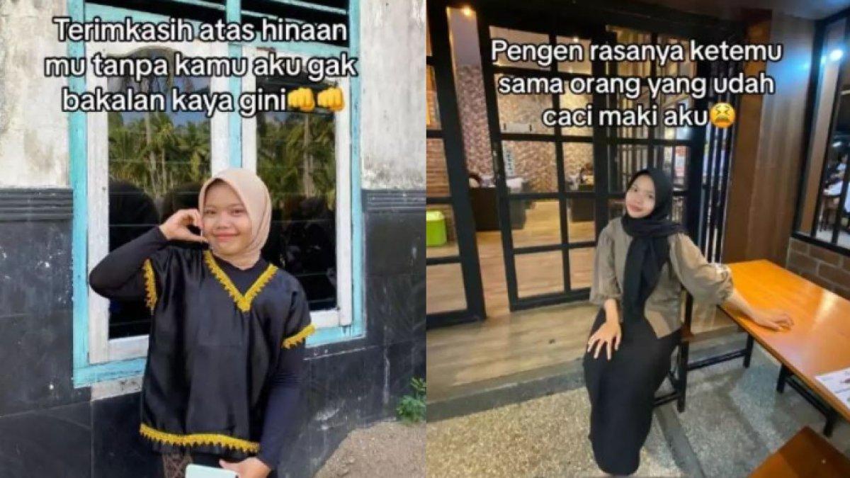Pengguna TikTok bernama @isatanrodiah sukses turunkan berat badan 40 kilogram