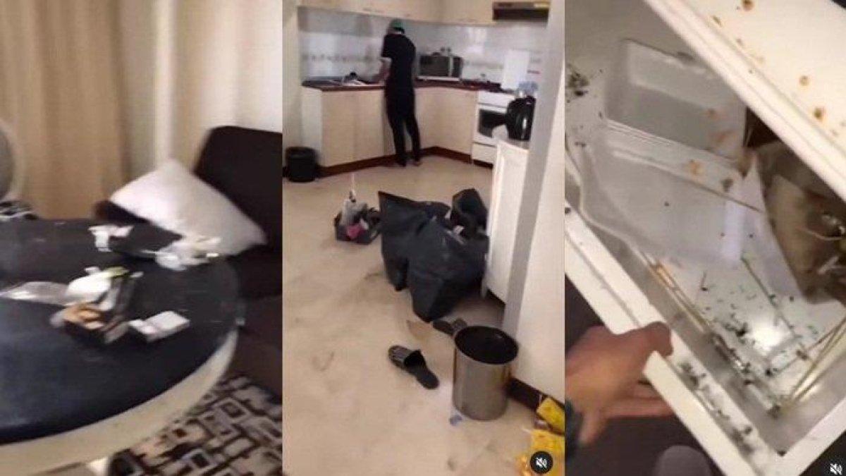 Pengunjung hotel tinggalkan setumpuk sampah